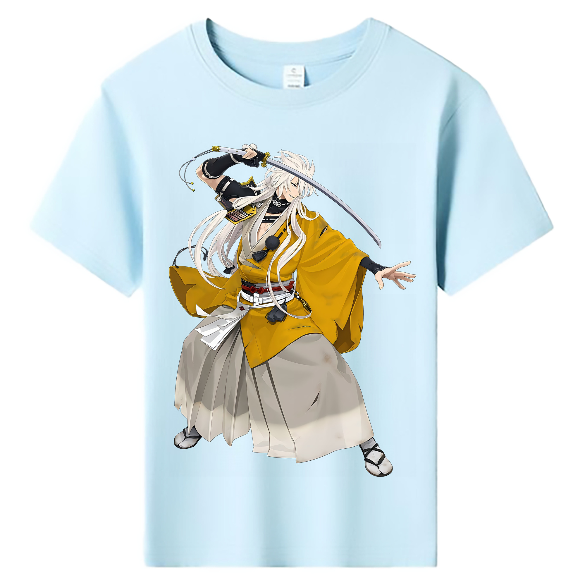 （画像用） 刀剣乱舞 Touken Ranbu 綿100％キッズTシャツ（フロントプリント）